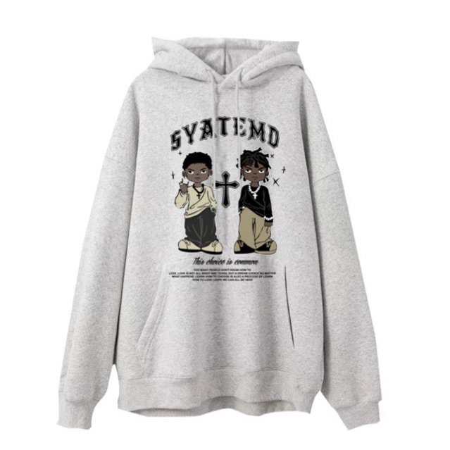 Áo hoodie Nỉ Bông Form Rộng Nam Nữ Unisex Oversize in nhiều hình