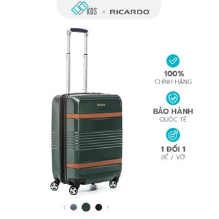 Vali du lịch ricardo park west size 20 nhựa pc thương hiệu mỹ, bảo hành quốc tế