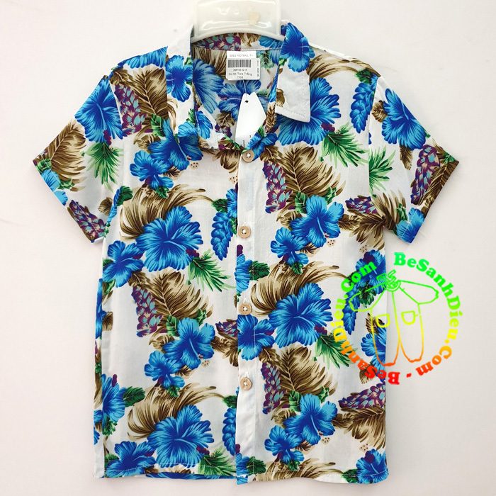 Sơ mi tole  mặc mát nhẹ mùa hè hoặc đi biển hàng VNXK nhiều màu
