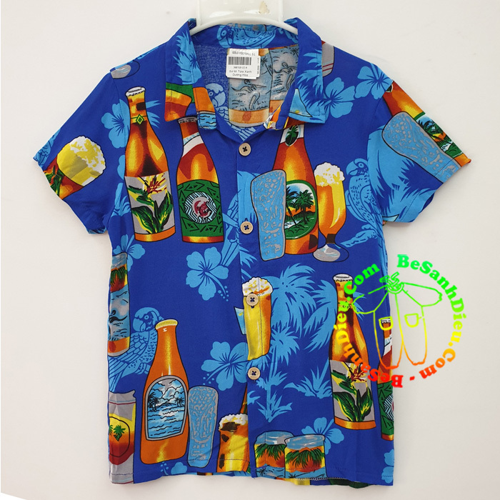 Sơ mi tole  mặc mát nhẹ mùa hè hoặc đi biển hàng VNXK nhiều màu