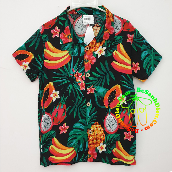 Sơ mi tole  mặc mát nhẹ mùa hè hoặc đi biển hàng VNXK nhiều màu