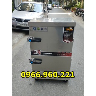 Tủ hấp cơm công nghiệp 6 -8-10-12 khay nhập khẩu trung quốc dùng điện gia đình 220v