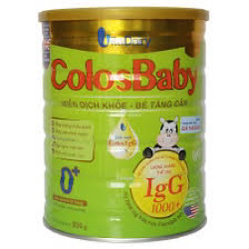 Tặng 2 bịch nuvi trái cây -  Sữa bột Colosbaby 0+ lon 800g