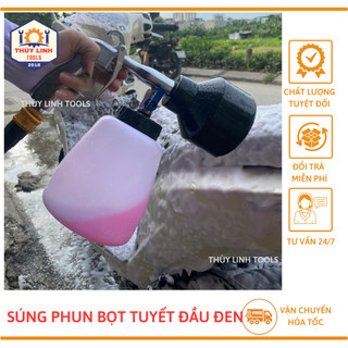 Súng Tạo Bọt Tuyết Khí Nén TORADO Đầu Đen Giá Rẻ Thùy Linh Toosl