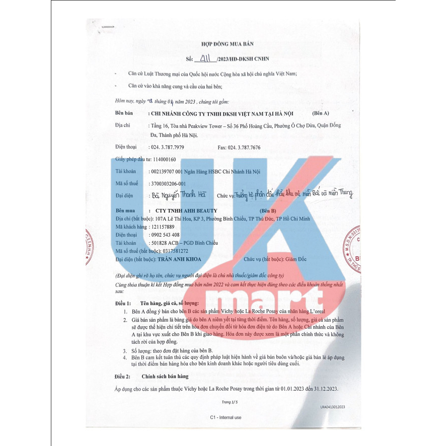 Nước Làm Sạch Sâu Tẩy Trang Cho Da Dầu Nhạy Cảm La Roche-Posay Micellar Water Ultra 50ml - 100ml - 400ml