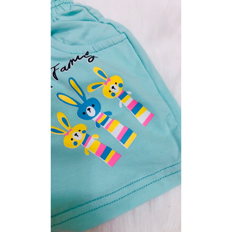 Quần đùi cotton bé gái 8-30kg siêu đẹp