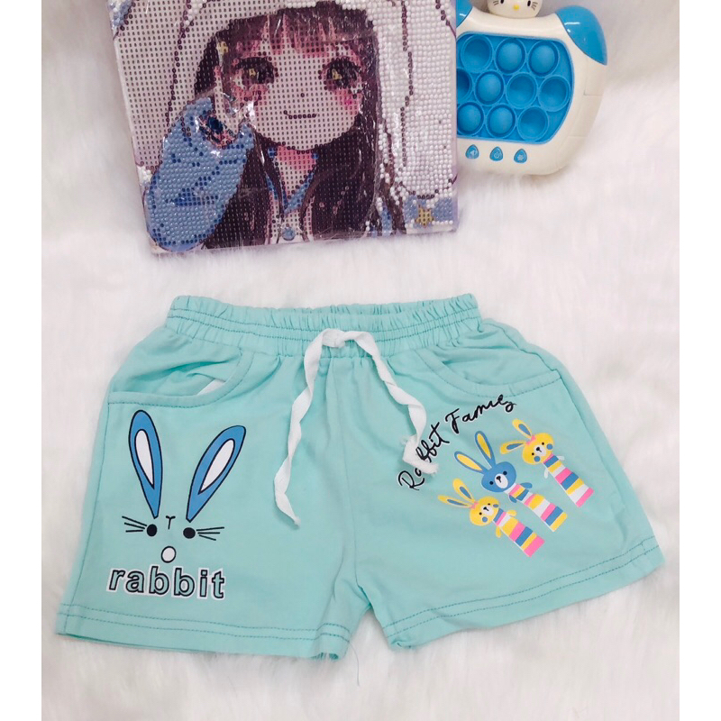 Quần đùi cotton bé gái 8-30kg siêu đẹp