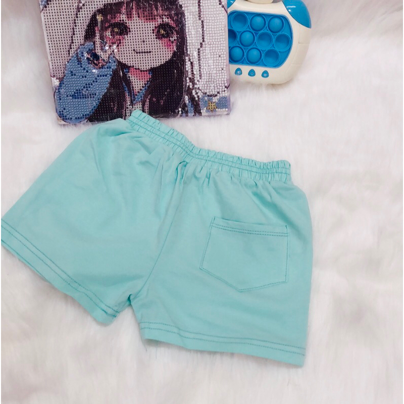 Quần đùi cotton bé gái 8-30kg siêu đẹp