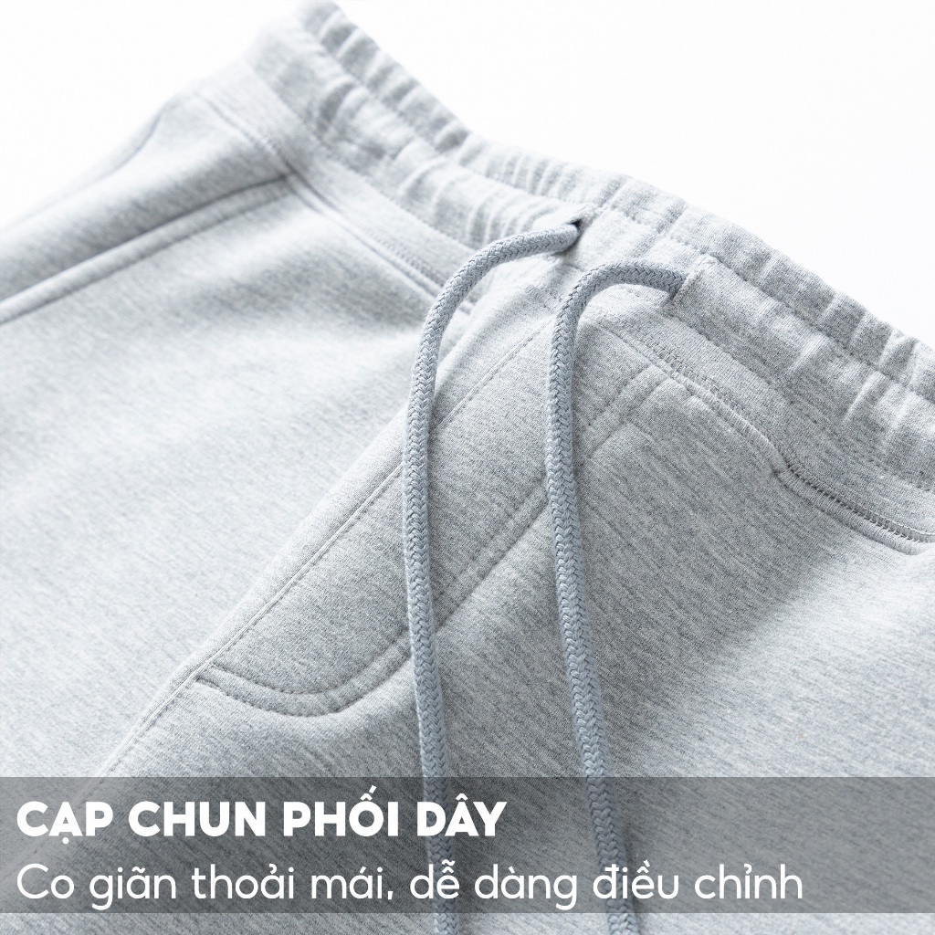 Bộ Quần Áo Nam Dài Tay 5S FASHION , Chất Nỉ Cotton Dày Dặn, Phom Slimfit, Trơn Basic, Màu Sắc Dễ Mặc