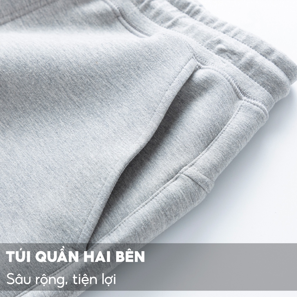 Bộ Quần Áo Nam Dài Tay 5S FASHION , Chất Nỉ Cotton Dày Dặn, Phom Slimfit, Trơn Basic, Màu Sắc Dễ Mặc