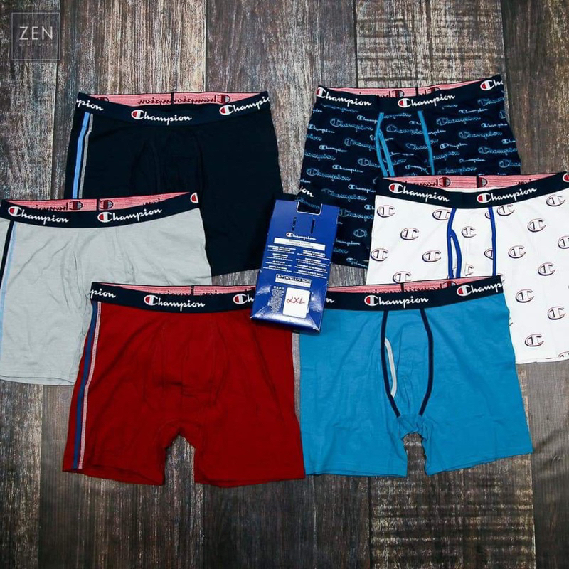 Quần Sịp nam cotton Champion xuất dư - In tem size thiếu