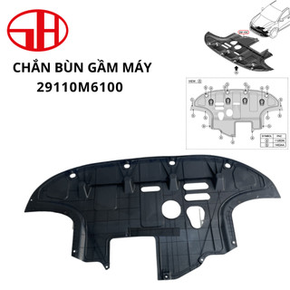 Chắn bùn gầm máy nhựa cho xe ô tô cerato đời 2019-2020