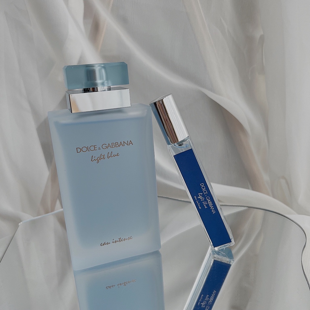 Nước hoa D&G Light Blue Eau Intense for Her 10ml 𝗔𝘂𝗿𝗼𝗿𝗮'𝘀 𝗣𝗲𝗿𝗳𝘂𝗺𝗲 𝗦𝘁𝗼𝗿𝗲 ®️