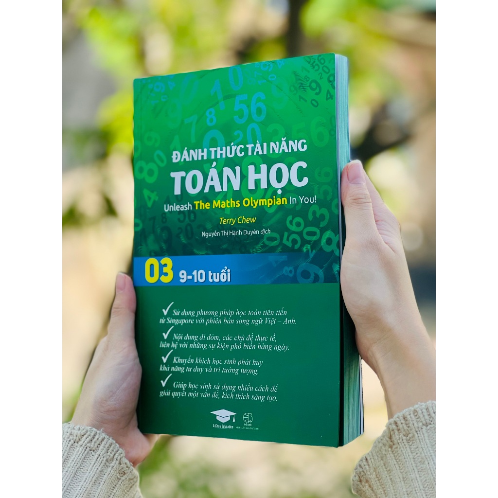 Sách - Đánh thức tài năng toán học 3 - Toán lớp 3, lớp 4 ( 9 - 10 tuổi )