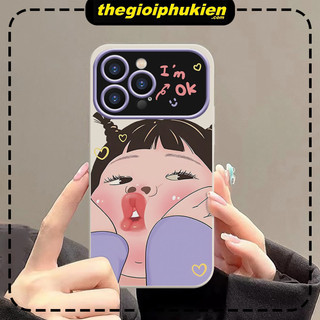 Ốp lưng iphone khung camera Baby chu môi dành cho ip 6/7/8/plus/x/xr/xs/11/12/13/14/15/pro max - st2032