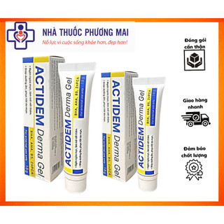 Gel Actidem Derma Gel giúp ngăn ngừa mụn, làm mờ vết thâm
