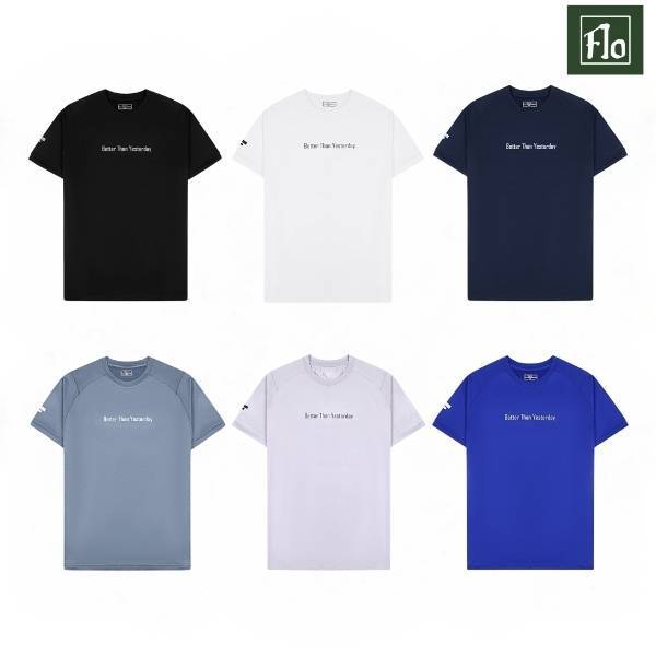 Áo thun body FLO MENSWEAR thể thao M1 chất vải poly form ôm dáng thoáng mát
