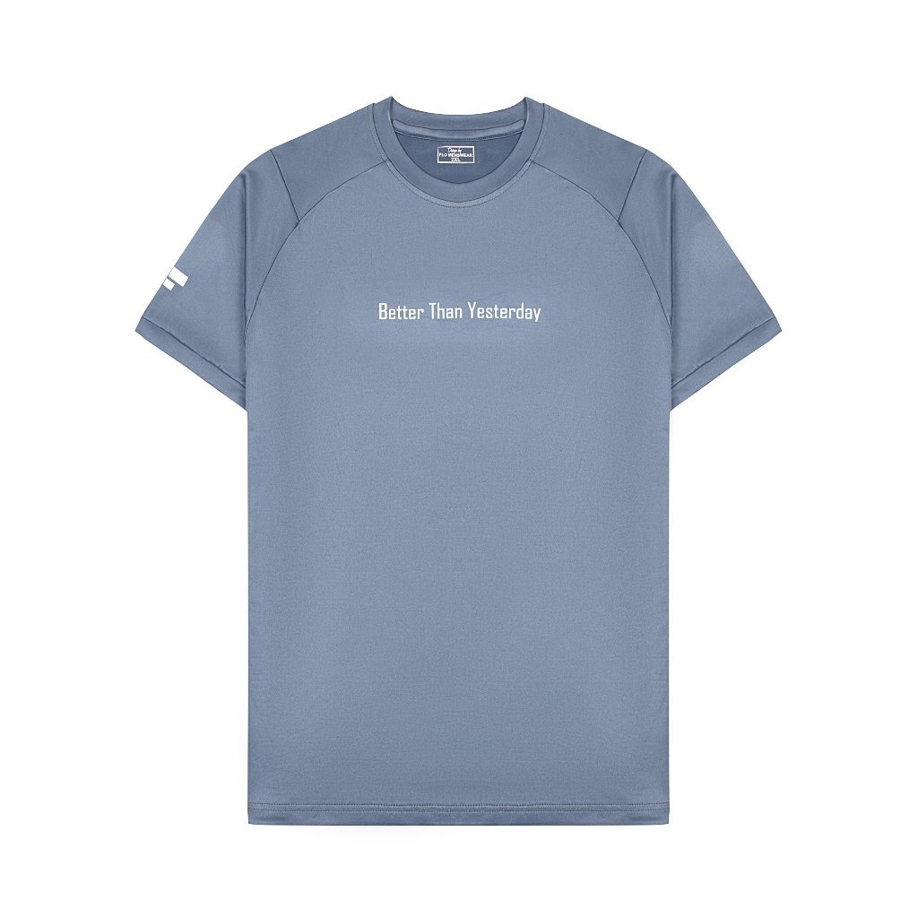 Áo thun body FLO MENSWEAR thể thao M1 chất vải poly form ôm dáng thoáng mát