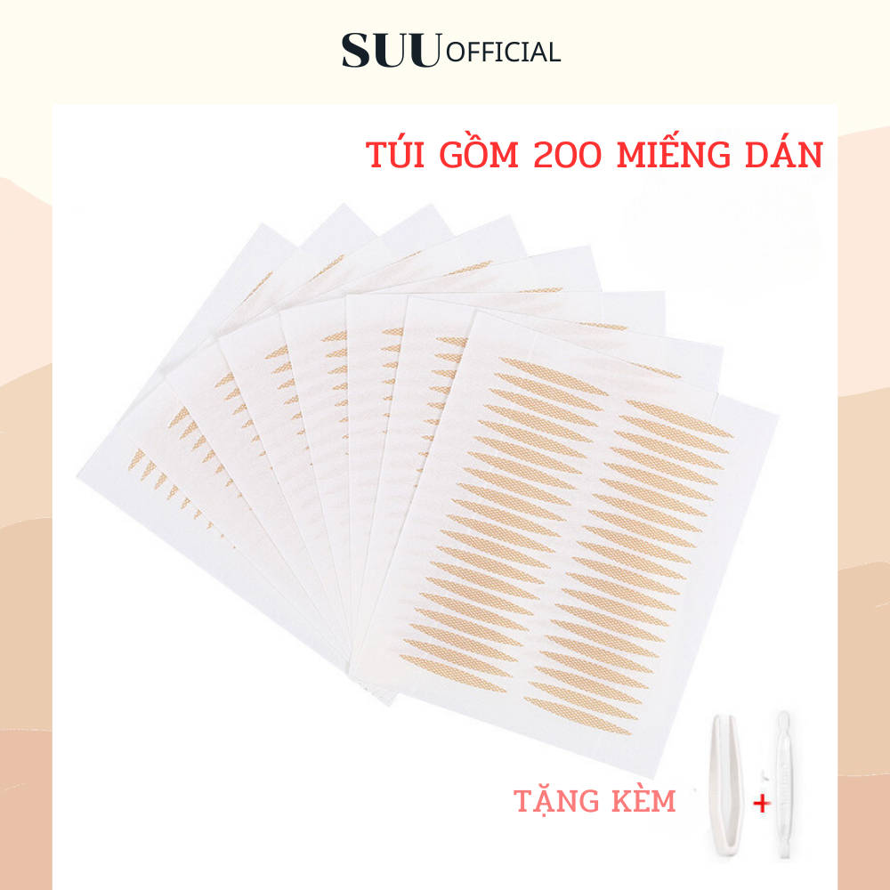 Vỉ Kích Mí Tàng Hình Tạo Mắt 2 Mí Tự Nhiên Nội Địa Trung