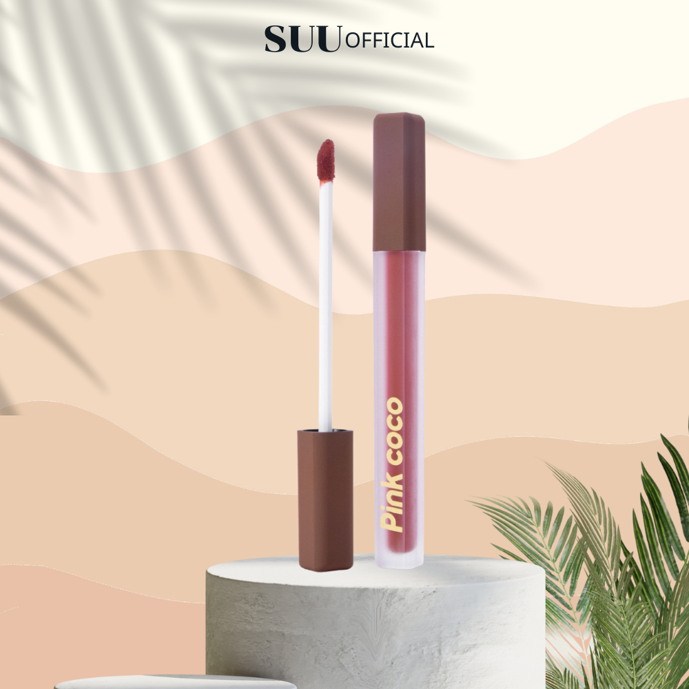 Son Kem Lỳ PINK COCO, Dưỡng Ẩm Mềm Môi, Che Phủ Vân Môi Cho Làn Môi Mướt Mịn Như Nhung