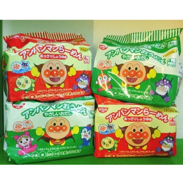 Mì Chú Hề Apaman Nissin, mì ăn dặm cho bé 90g Nhật Bản