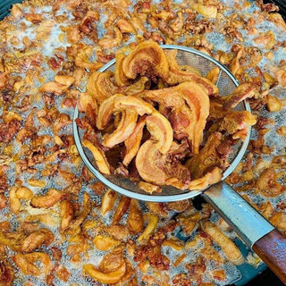 Ba rọi rim mắm tỏi 200gr
