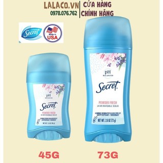Lăn khử mùi secret Mỹ; dạng sáp