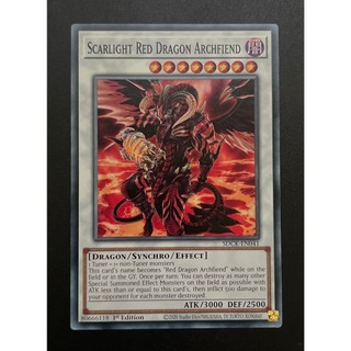 [Thẻ bài Yugioh] - [TCG-UK] - SDCK-EN041 - Scarlight Red Dragon Archfiend - Common