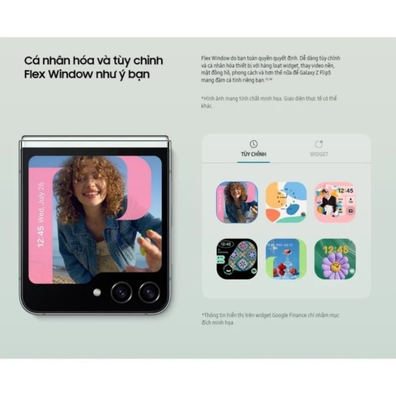 Smartphone Galaxy Z Flip5 Chính Hãng SSVN tại HA Mobile