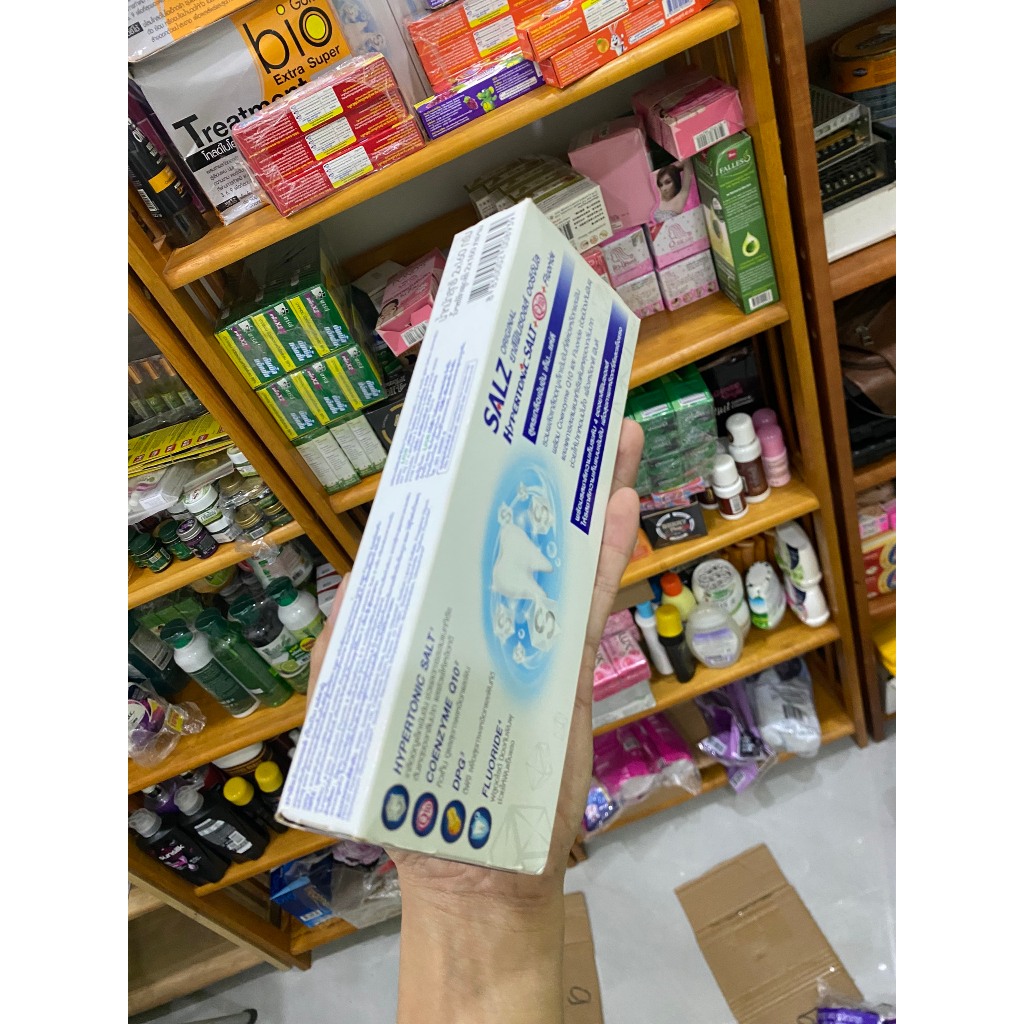 Kem đánh răng muối SALZ Originail 2023