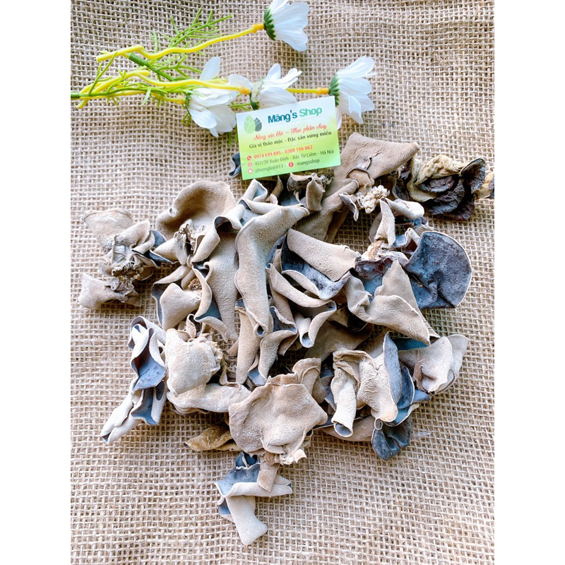Mộc nhĩ khô loại 1 đã cắt chân