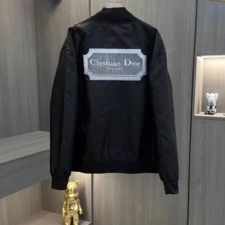 Áo Khoác , Áo Khoác Bomber Christann Di.or Logo Thêu Lưng Cực Nét 2023