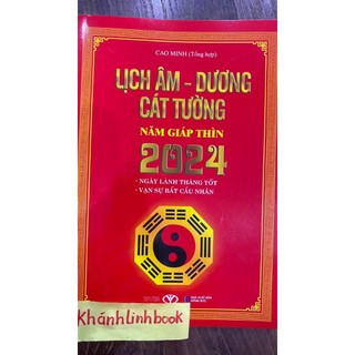 Sách - Lịch âm dương cát tường 2024