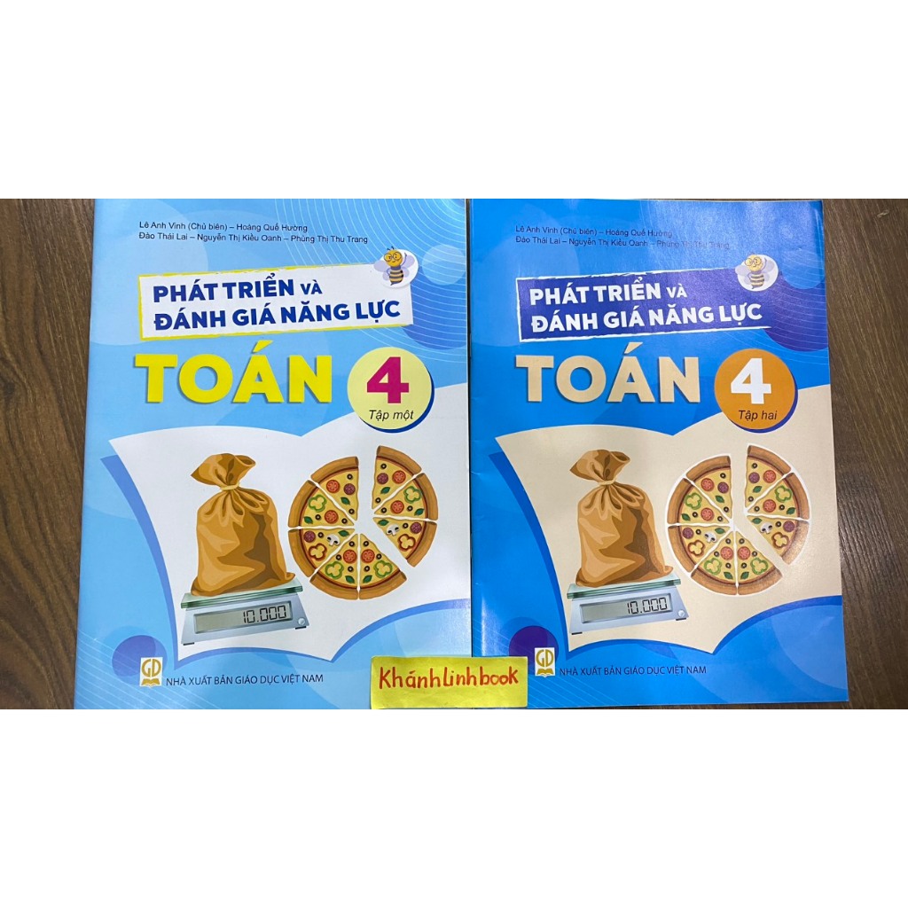 Sách - phát triển và đánh giá năng lực toán 4 - tập 1