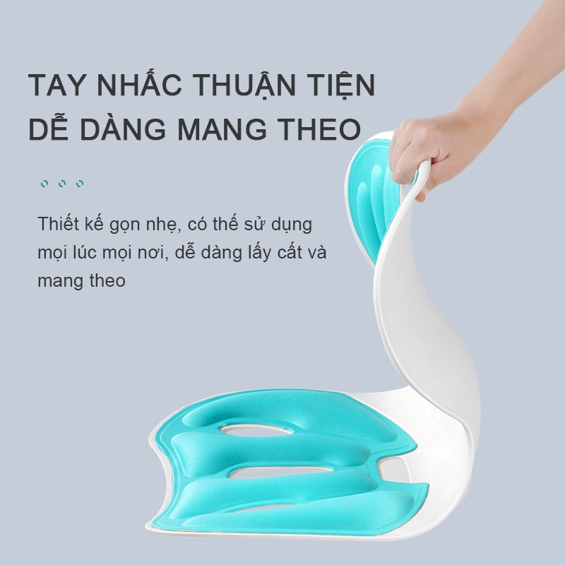 Đệm tựa hình cánh hoa Dễ dàng cải thiện tư thế ngồi ngay tại nơi làm việc Bảo vệ cột sống Không mỏi khi ngồi lâu