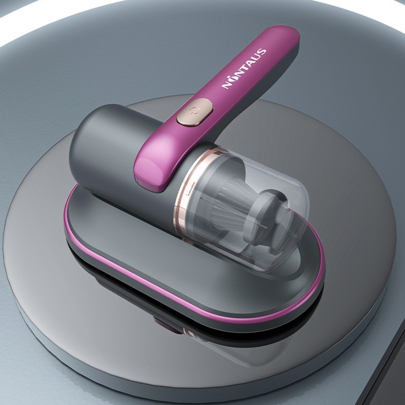 Máy hút bụi mini cầm tay không dây, Máy hút bụi giường nệm diệt khuẩn tia UV thế hệ mới với lực hút 10000Pa