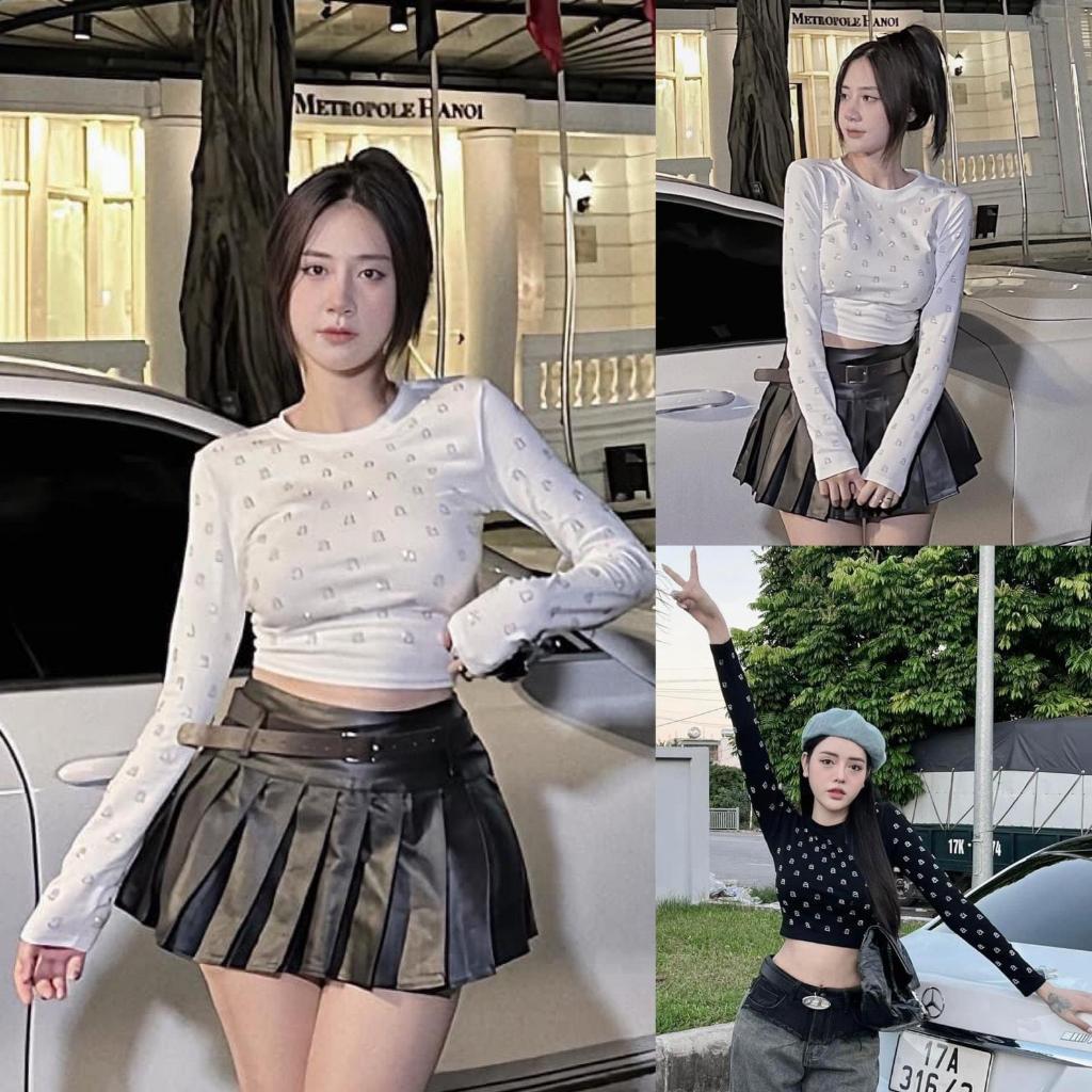 Áo thun chữ A đá - A77