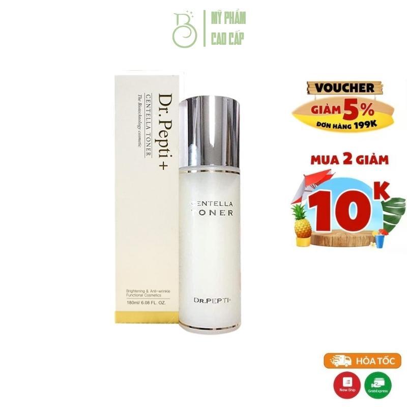 Nước Hoa Hồng Dưỡng Da Căng Bóng Dr.Pepti Centella Toner 180ml
