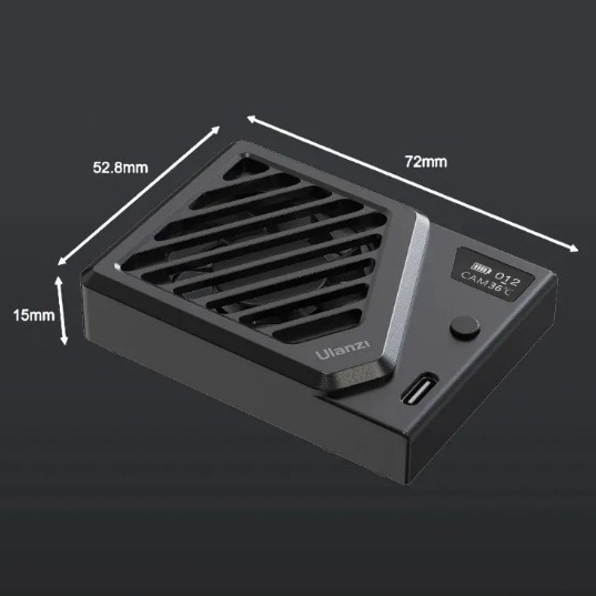 ULANZI CA25  - Quạt Làm Mát Dành Cho Máy Ảnh Sony / Canon / Fujifilm / Nikon - Hàng Chính Hãng
