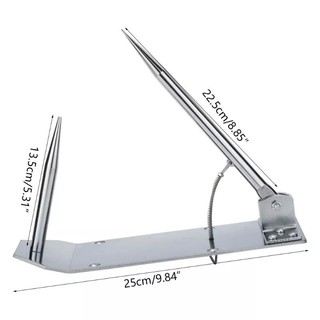 Cữ lộn cổ áo sơ mi, cữ măng séc, góc nhọn, hàng loại 1