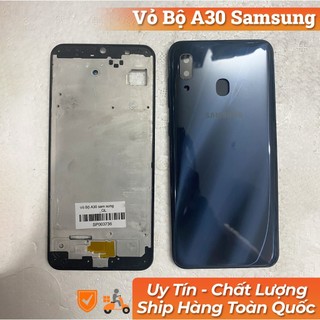 Vỏ bộ samsung  A30,kèm kính Camera,khay sim