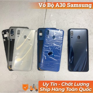 Vỏ bộ samsung  A30,kèm kính Camera,khay sim