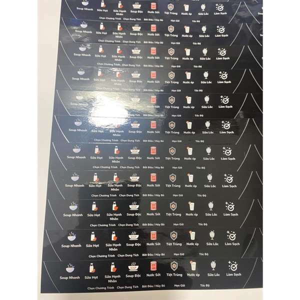 Tem Dán Tiếng Việt Tên Chức Năng Máy Làm Sữa Hạt MD19725 tem dán tên chức năng tiện lợi Germany SnT 700054