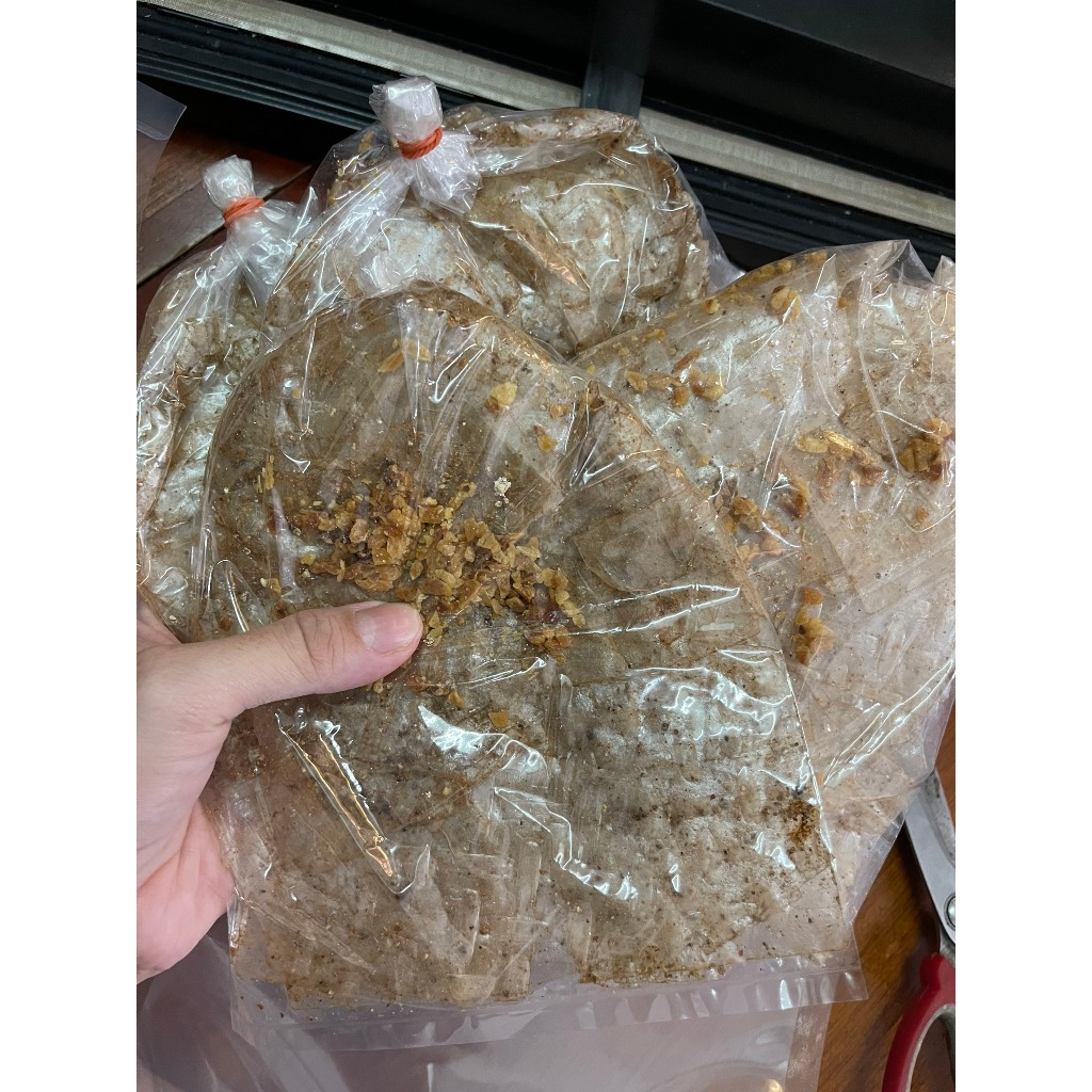 Bánh tráng muối tỏi phi xike thơm ngon cực siêu phẩm đặc sản Tây Ninh !