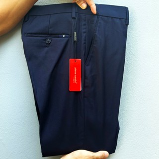 Quần Âu Nam Ống Côn Co Giãn, Quần Tây Nam Xanh Cao Cấp Pie Car Hàng Xuất Dư Sang Thị Trường Hàn Quốc