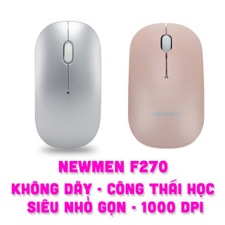 Chuột máy tính Văn phòng không dây Newmen F270 1000DP siêu nhẹ 68 gram Hàng chính hãng