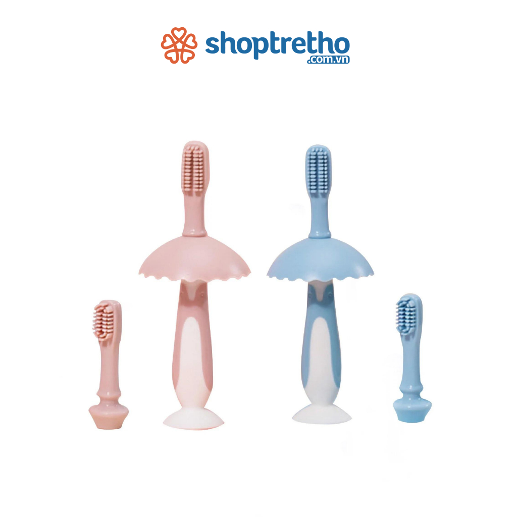 Bàn chải tập đánh răng Tobé silicone MS 2107