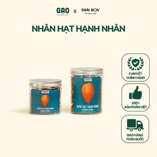 Nhân hạt hạnh nhân - thái bon - hộp 180g/275g