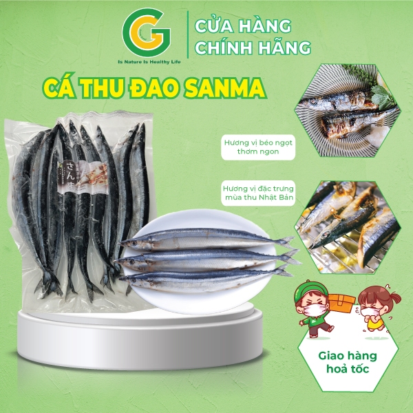 Cá thu đao Nhật  sốt, nướng, chiên 1kg