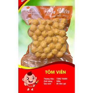 🍀tôm viên 80 viên🍀 mega 500g